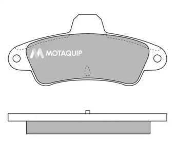 Комплект тормозных колодок MOTAQUIP LVXL271