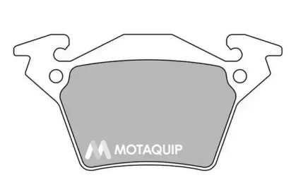 Комплект тормозных колодок MOTAQUIP LVXL554