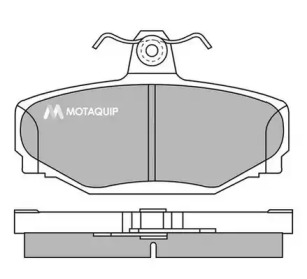 Комплект тормозных колодок MOTAQUIP LVXL619