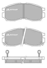 Комплект тормозных колодок MOTAQUIP LVXL719