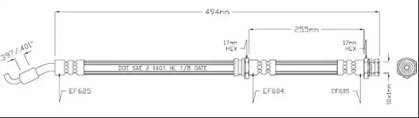 Шлангопровод MOTAQUIP VBJ394