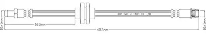 Шлангопровод MOTAQUIP LVBH1608