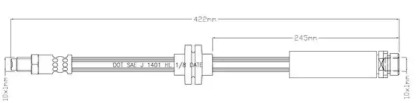 Шлангопровод MOTAQUIP LVBH1619