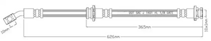 Шлангопровод MOTAQUIP LVBH1623