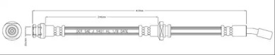 Шлангопровод MOTAQUIP VBH1033