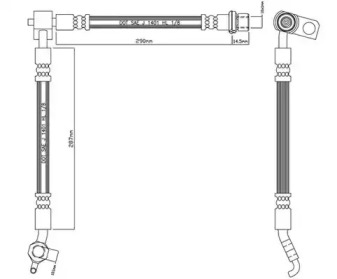 Шлангопровод MOTAQUIP VBH1110