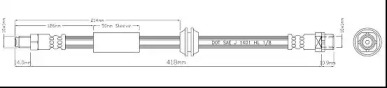 Шлангопровод MOTAQUIP VBH1142