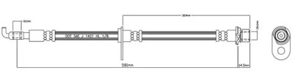 Шлангопровод MOTAQUIP VBH1169