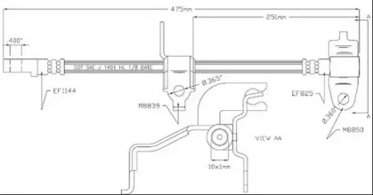 Шлангопровод MOTAQUIP VBH1220