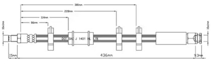 Шлангопровод MOTAQUIP VBH762