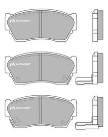 Комплект тормозных колодок MOTAQUIP LVXL757