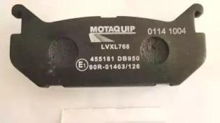 Комплект тормозных колодок MOTAQUIP LVXL768