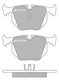 Комплект тормозных колодок MOTAQUIP LVXL777