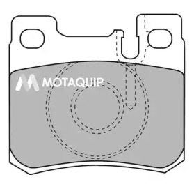 Комплект тормозных колодок MOTAQUIP LVXL789