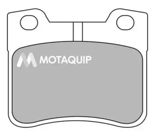 Комплект тормозных колодок MOTAQUIP LVXL862