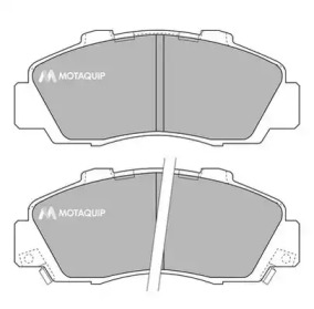 Комплект тормозных колодок MOTAQUIP LVXL877
