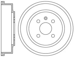 Тормозной барабан MOTAQUIP VBD22