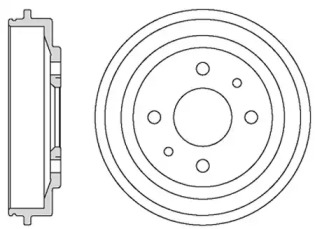 Тормозный барабан MOTAQUIP VBD602