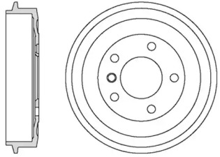 Тормозной барабан MOTAQUIP VBD659