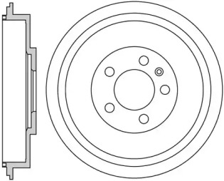 Тормозный барабан MOTAQUIP VBE660