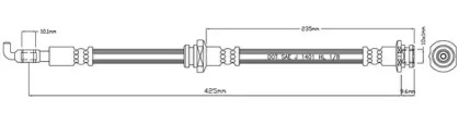 Шлангопровод MOTAQUIP VBJ334