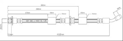 Шлангопровод MOTAQUIP VBJ371