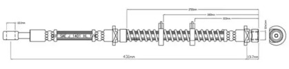 Шлангопровод MOTAQUIP VBJ223