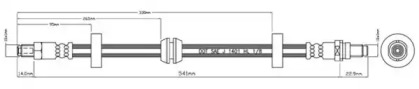 Шлангопровод MOTAQUIP VBJ257