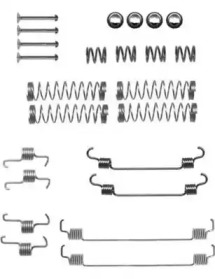 Комплектующие, тормозная колодка MOTAQUIP VMK944