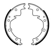 Комлект тормозных накладок MOTAQUIP VBS391