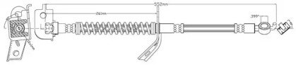 Шлангопровод MOTAQUIP LVBH1485