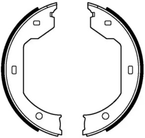 Комлект тормозных накладок MOTAQUIP VBS697