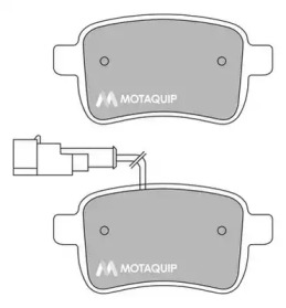 Комплект тормозных колодок MOTAQUIP LVXL1676