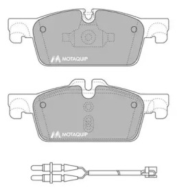 Комплект тормозных колодок MOTAQUIP LVXL1681