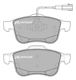 Комплект тормозных колодок MOTAQUIP LVXL1693