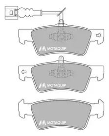 Комплект тормозных колодок MOTAQUIP LVXL1706