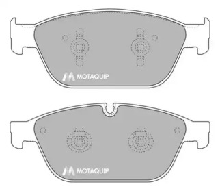 Комплект тормозных колодок MOTAQUIP LVXL1708