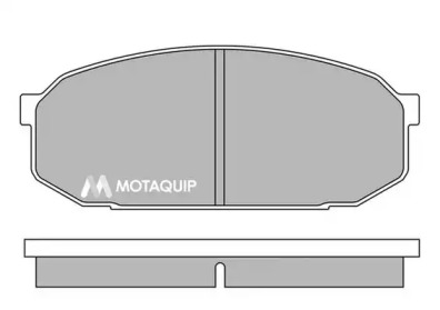 Комплект тормозных колодок MOTAQUIP LVXL191