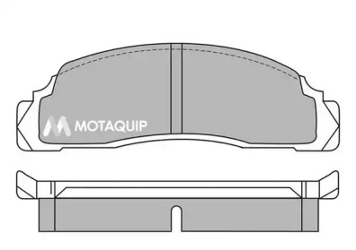 Комплект тормозных колодок MOTAQUIP LVXL192