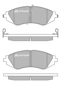 Комплект тормозных колодок MOTAQUIP LVXL222