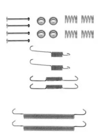 Комплектующие, тормозная колодка MOTAQUIP VMK802