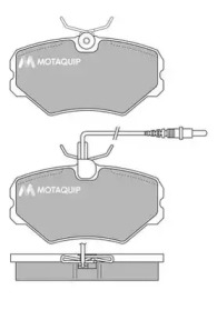 Комплект тормозных колодок MOTAQUIP LVXL305