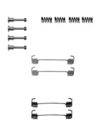 Комплектующие, тормозная колодка MOTAQUIP VMK813