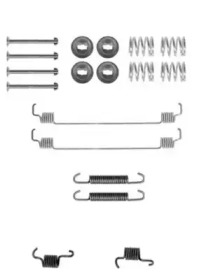 Комплектующие, тормозная колодка MOTAQUIP VMK847