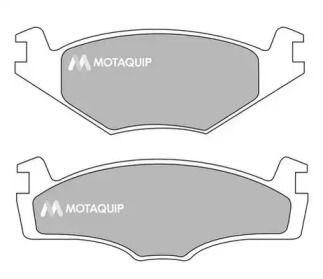 Комплект тормозных колодок MOTAQUIP LVXL377