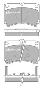 Комплект тормозных колодок MOTAQUIP LVXL383