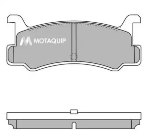 Комплект тормозных колодок MOTAQUIP LVXL384