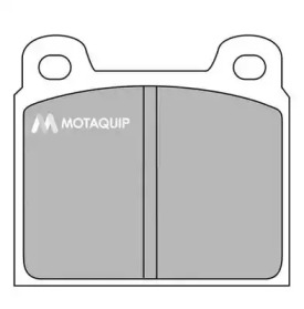 Комплект тормозных колодок MOTAQUIP LVXL415