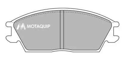 Комплект тормозных колодок MOTAQUIP LVXL430