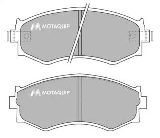 Комплект тормозных колодок MOTAQUIP LVXL435